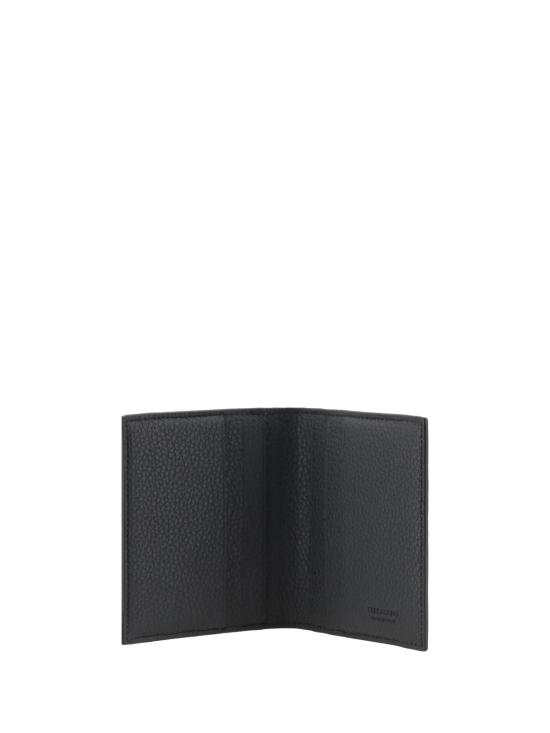  살바토레 페라가모 남성지갑 페라가모 가죽 카드 지갑 (회색 패턴) - SALVATORE FERRAGAMO