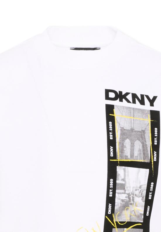 26SS [키즈] 디케이엔와이 티셔츠 D62536 10P WHITE - DKNY