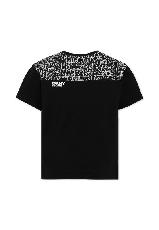 26SS [키즈] 디케이엔와이 티셔츠 D62546 09B BLACK - DKNY