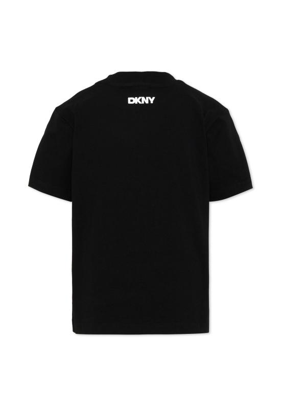 26SS [키즈] 디케이엔와이 티셔츠 D62548 09B BLACK - DKNY