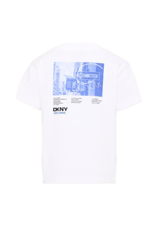 26SS [키즈] 디케이엔와이 티셔츠 D62547 10P WHITE - DKNY
