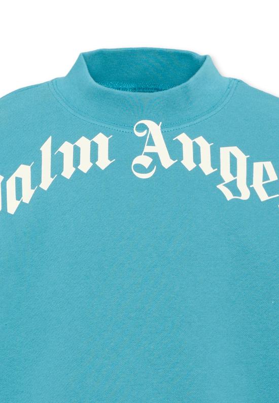 26FW [키즈] 팜앤젤스 티셔츠 F6PAJBSW014 1527 LIGHT BLUE - PALM ANGELS