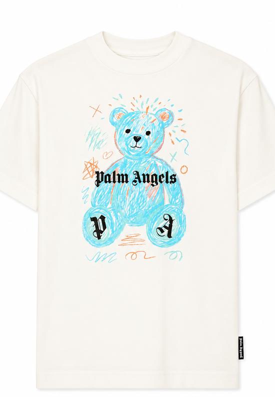 26FW [키즈] 팜앤젤스 티셔츠 F6PAJBTH103 412 WHITE - PALM ANGELS