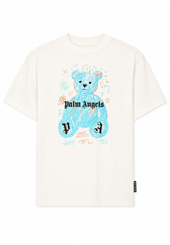 26FW [키즈] 팜앤젤스 티셔츠 F6PAJBTH103 412 WHITE - PALM ANGELS