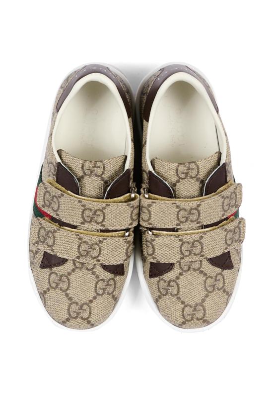 26FW [키즈] 구찌 스니커즈 463088 FACYF 9753 BEIGE - GUCCI
