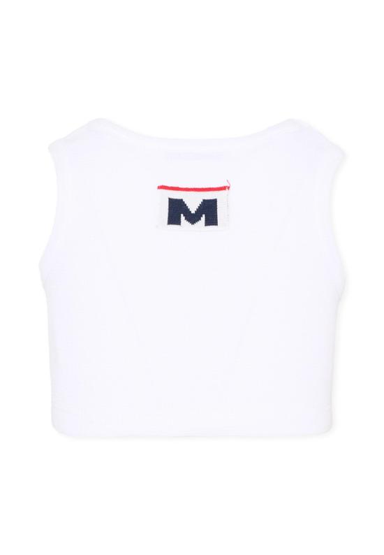 26SS [키즈] 엠에스지엠 탑 S6MSJGTA030 001 WHITE - MSGM
