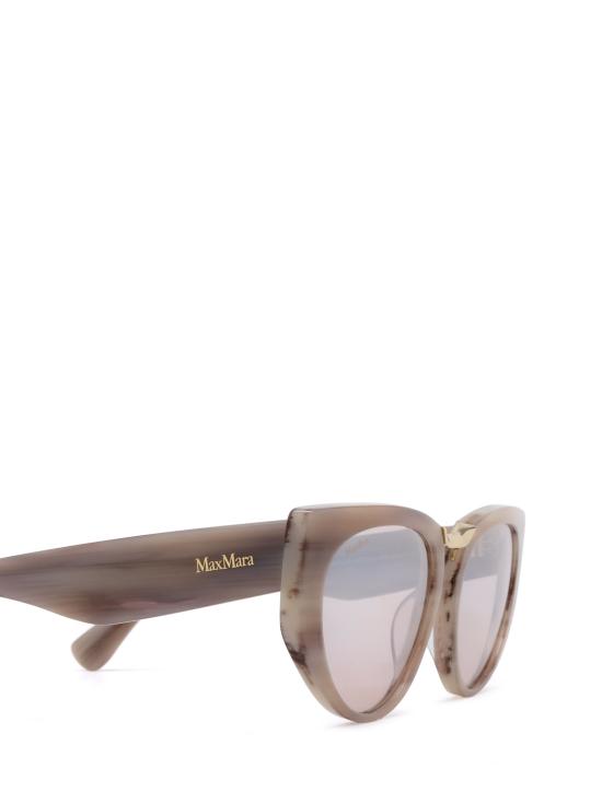 26FW 막스마라 선글라스 MM0093 60G BEIGE HORN - MAX MARA