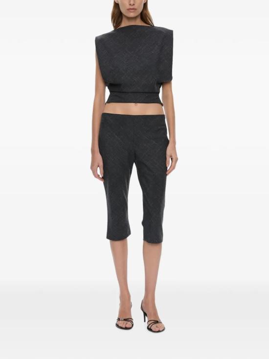 26FW 크리스토퍼에스버 탑 26021484TTROPICALCHARCOLMARLE Gray - CHRISTOPHER ESBER