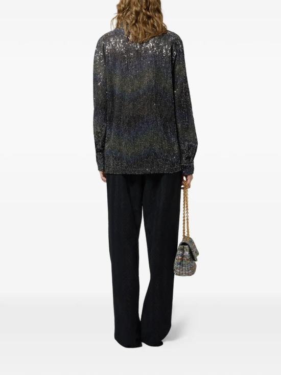 26FW 미소니 블라우스 DS26WJ0EBC006GS91SZ Blue - MISSONI