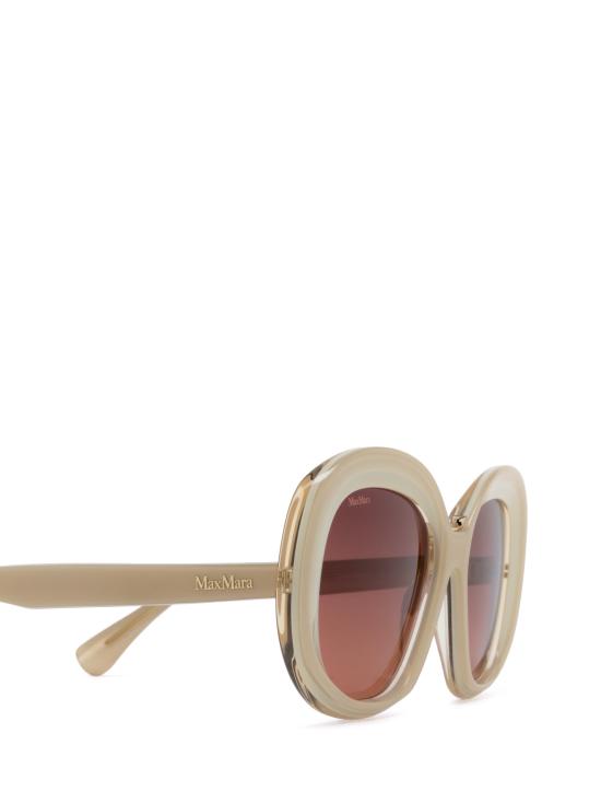 26FW 막스마라 선글라스 MM0087 25F SHINY IVORY - MAX MARA