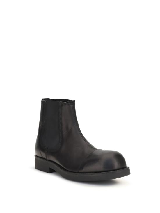 MM6 메종마르지엘라 부츠 Mm6 메종 마르지엘라 첼시 바이커  블랙 - MM6 MAISON MARGIELA