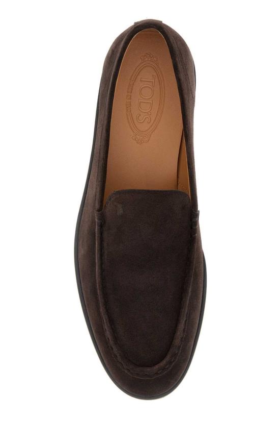  토즈 슈즈 다크 브라운 스웨이드 로퍼 Scarpe Stringate - TODS