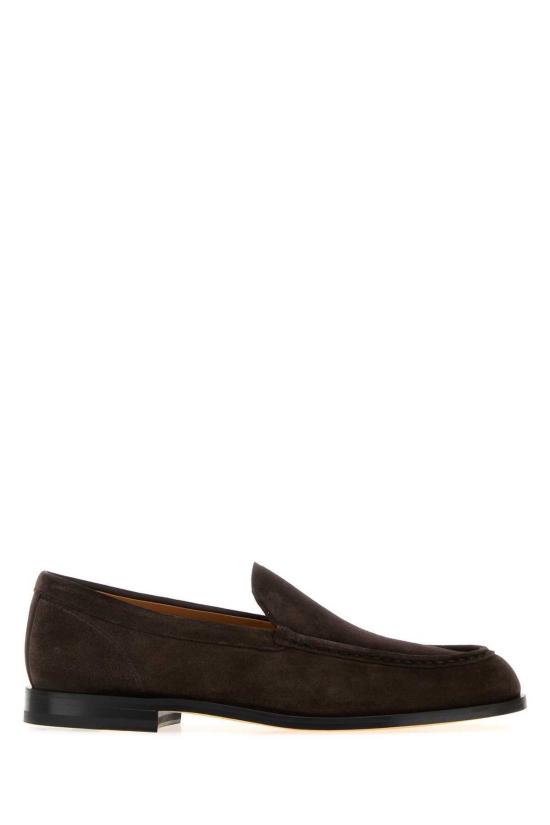  토즈 슈즈 다크 브라운 스웨이드 로퍼 Scarpe Stringate