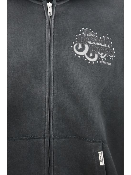 리프레젠트 긴팔 티셔츠 비치 보이즈의 Endless Summer Zip Hoodie를 소개합니다 - REPRESENT