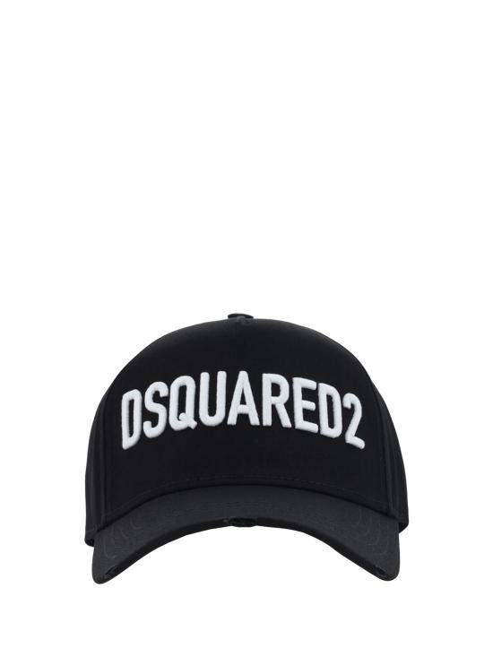  디스퀘어드2 볼캡 Dsquared2 로고 야구  Nero+Bianco