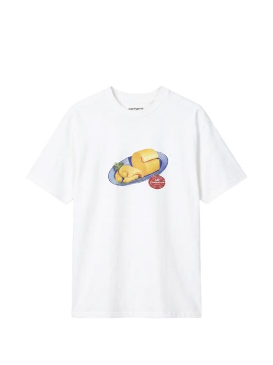 26FW 칼하트 WIP 반팔 티셔츠 I037239 02XX WHITE
