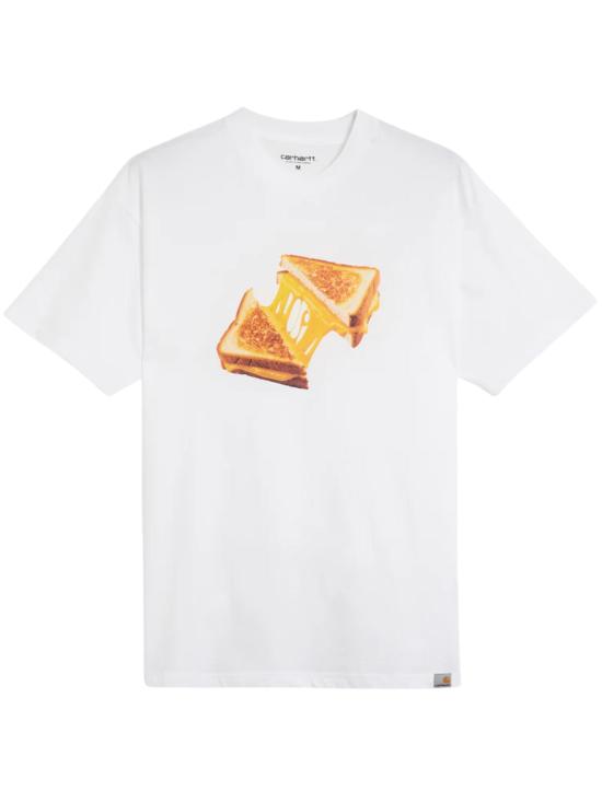 26FW 칼하트 WIP 반팔 티셔츠 I036882 02XX WHITE