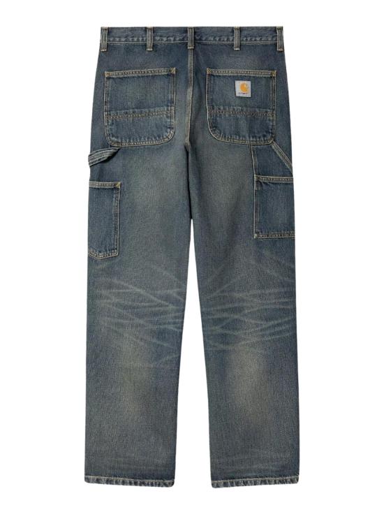 26FW 칼하트 WIP 스미스 데님 더블 니 팬츠 I032699 014Q32 NAVY - CARHARTT WIP