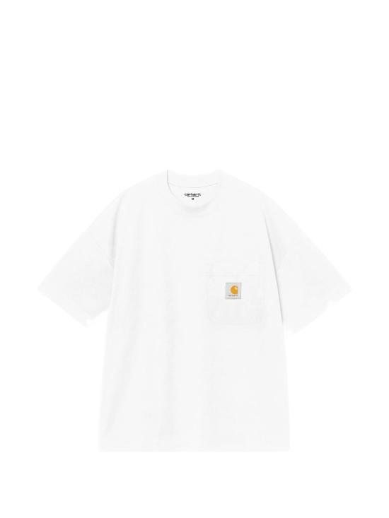 26FW 칼하트 WIP 반팔 티셔츠 I037015 02XX WHITE