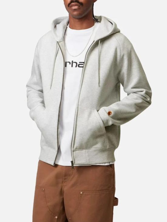 26FW 칼하트 WIP 후드 체이스 자켓 I033664 00JXX GREY - CARHARTT WIP