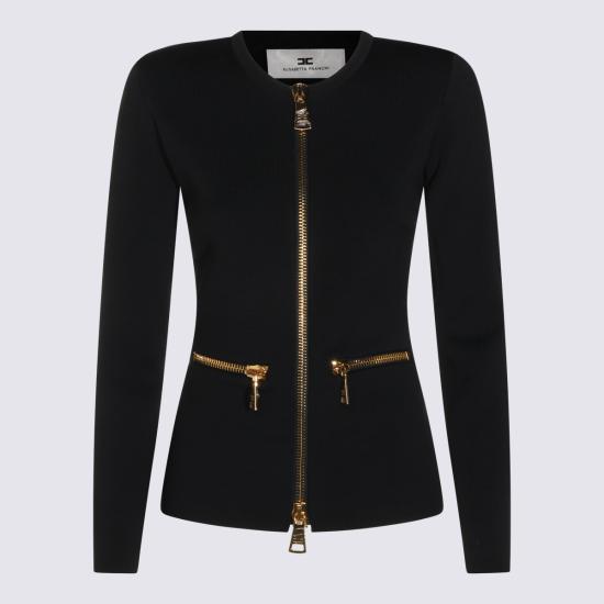 26FW 엘리자베타프랜치 가디건 MK68B66E2 110 NERO - ELISABETTA FRANCHI