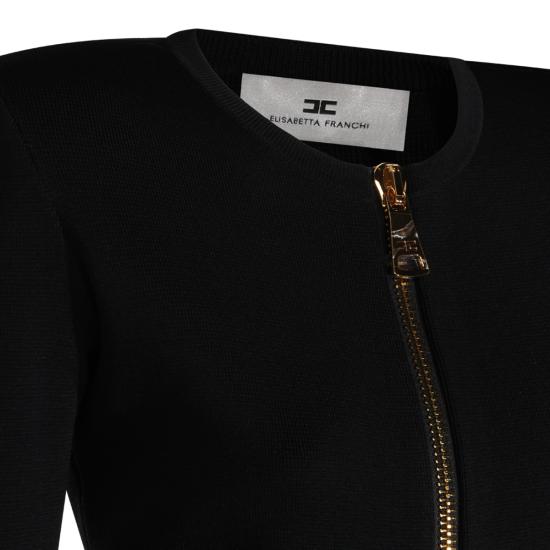 26FW 엘리자베타프랜치 가디건 MK68B66E2 110 NERO - ELISABETTA FRANCHI