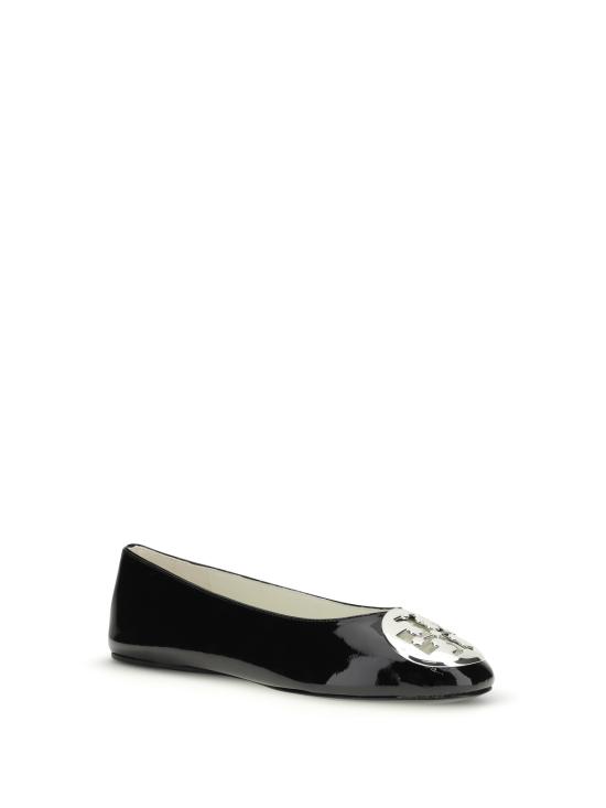  토리버치 플랫 슈즈 레바 발레리나 퍼펙트 블랙 - TORY BURCH