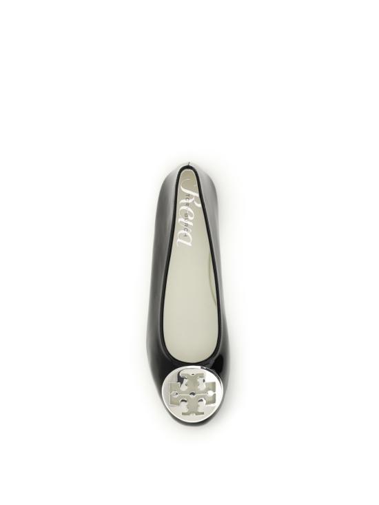  토리버치 플랫 슈즈 레바 발레리나 퍼펙트 블랙 - TORY BURCH