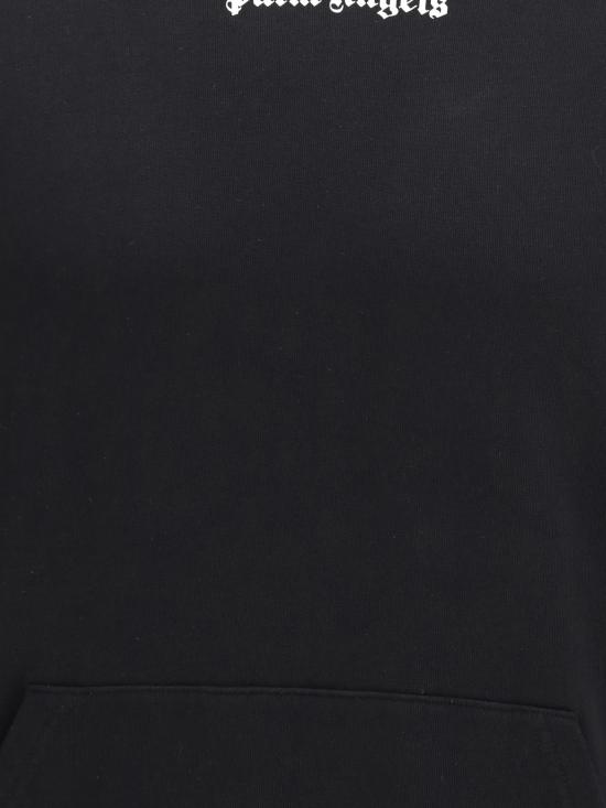 26FW 팜앤젤스 후드 티셔츠 PAMBB002 FL001 1003 Black - PALM ANGELS