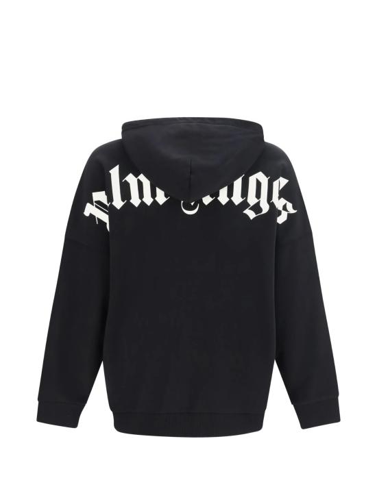 26FW 팜앤젤스 후드 티셔츠 PAMBB002 FL001 1003 Black - PALM ANGELS