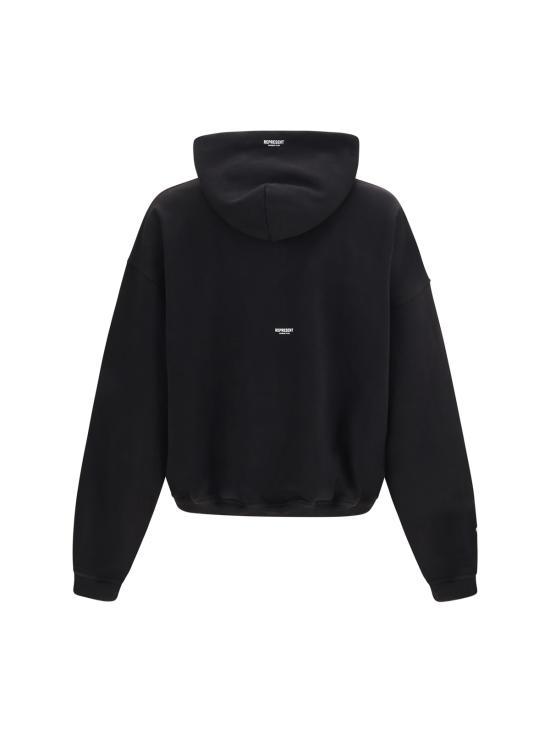  리프레젠트 긴팔 티셔츠 Represent Micro Owners Club 후드티 제트 블랙 - REPRESENT