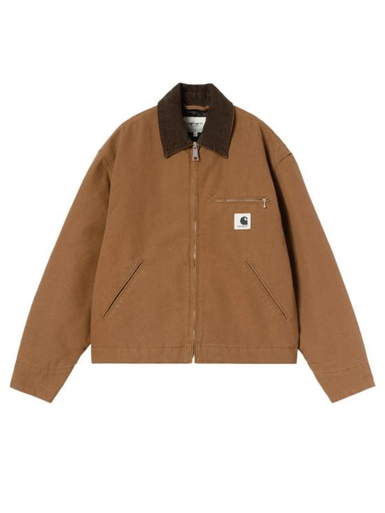 26FW 칼하트 WIP 디트로이트 자켓 I032236 3XA 02 Hamilton brown tobacco