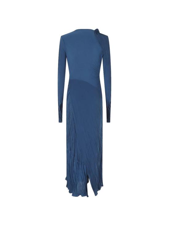 26FW 빅토리아 베컴 롱 원피스 1326WDR007462A9886 Blue - VICTORIA BECKHAM