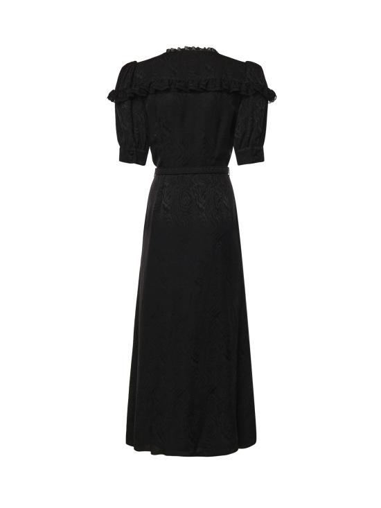 26FW 알레산드라리치 미디 원피스 FABX4413F4835 0900 BLACK - ALESSANDRA RICH