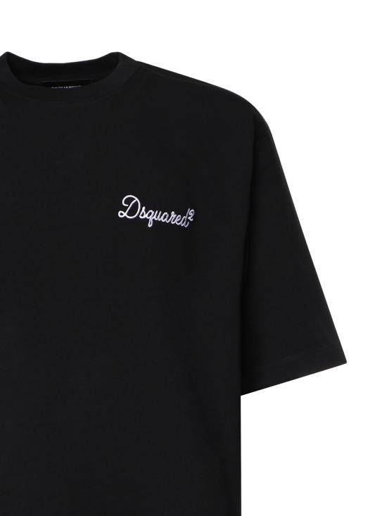 26FW 디스퀘어드2 반팔 티셔츠 S74GD1525 D20106900 BLACK - DSQUARED2