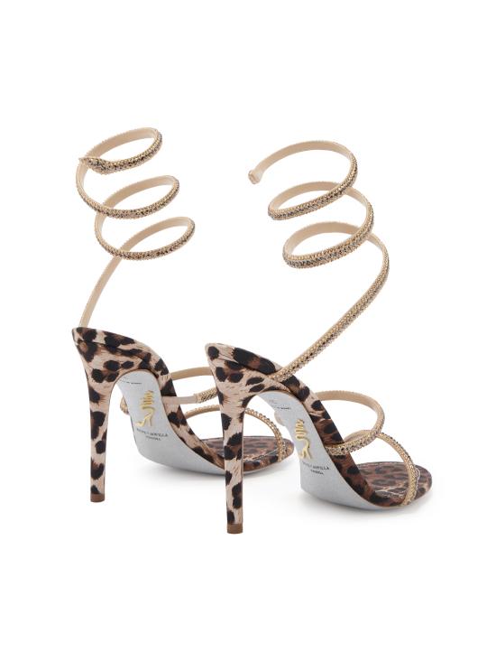 26FW 르네 카오빌라 힐/펌프스 C12899 105R001Y450 Animalier - RENE CAOVILLA