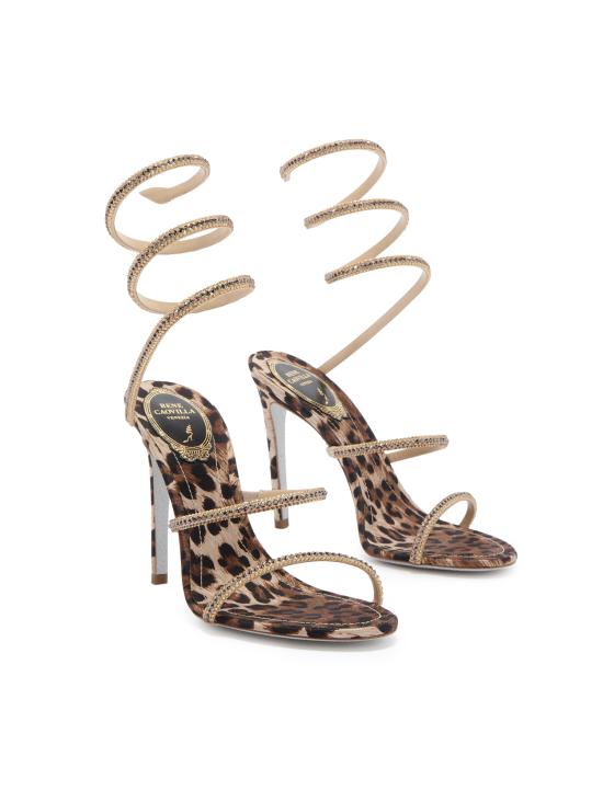 26FW 르네 카오빌라 힐/펌프스 C12899 105R001Y450 Animalier - RENE CAOVILLA