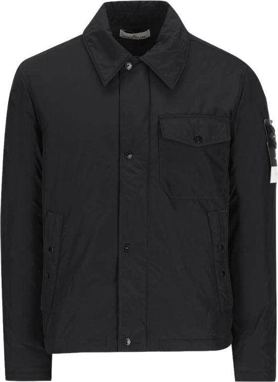 26FW 스톤 아일랜드 코트 4100022S0A26V0029 BLACK