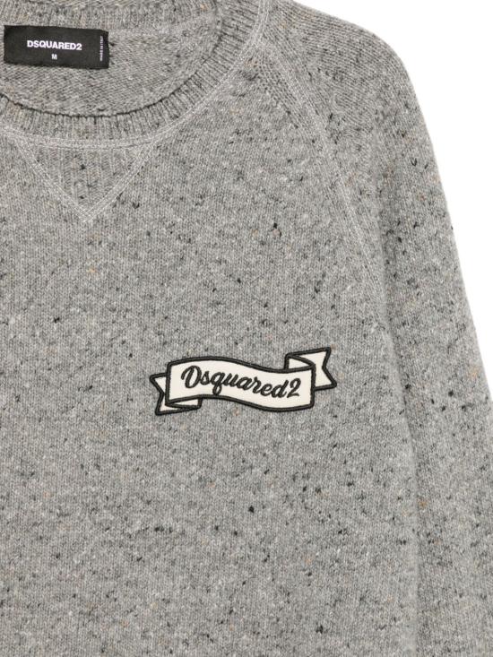 26FW 디스퀘어드2 스웨터 S74HA1668D13233 860 GREY - DSQUARED2