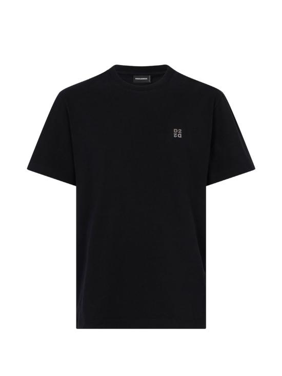 26FW 디스퀘어드2 반팔 티셔츠 S74GD1594D20136 900 Black