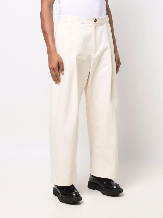 26FW 스튜디오 니콜슨 스트레이트 팬츠 SORTESNM1248 CREAM White - STUDIO NICHOLSON