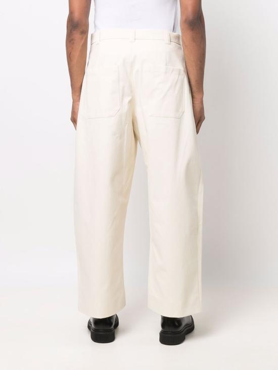 26FW 스튜디오 니콜슨 스트레이트 팬츠 SORTESNM1248 CREAM White - STUDIO NICHOLSON