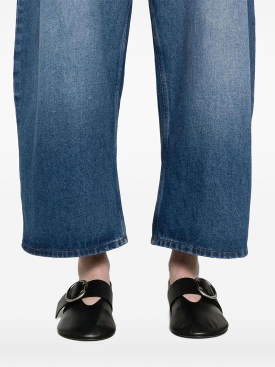 26FW 스튜디오 니콜슨 데님 팬츠 CHALCOSNW1417 WORN WASH INDIGO Blue - STUDIO NICHOLSON
