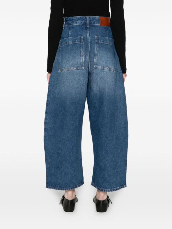 26FW 스튜디오 니콜슨 데님 팬츠 CHALCOSNW1417 WORN WASH INDIGO Blue - STUDIO NICHOLSON