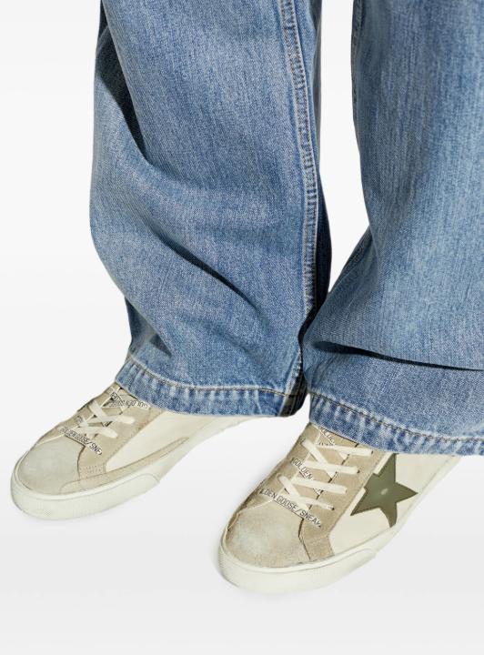 26FW 골든구스 스니커즈 GMF00102 F00872883408 CREAM GREY OLIVE GREEN - GOLDEN GOOSE