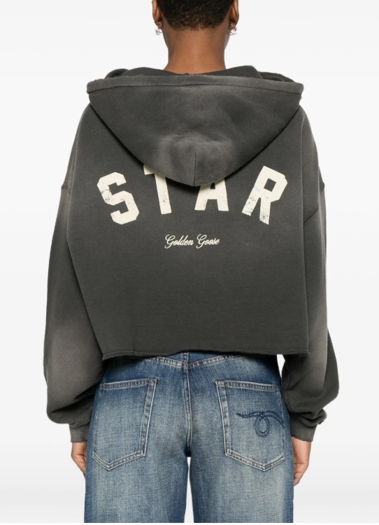 26FW 골든구스 스웨터 GWP02699 P00251360666 Charcoal - GOLDEN GOOSE