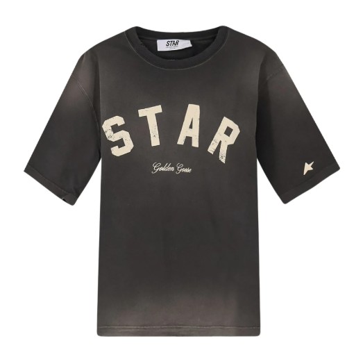 26FW 골든구스 반팔 티셔츠 GUP01873 P00241960666 Charcoal