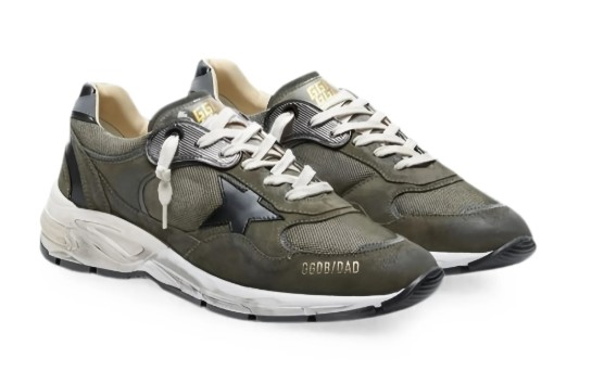  골든구스 스니커즈 GMF00884 F00520735875 Olive green grey black - GOLDEN GOOSE