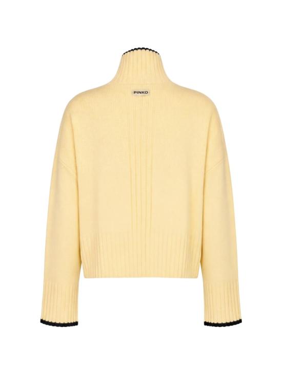 26FW 핑코 스웨터 105446FALKLAND A3G1C15 Beige - PINKO