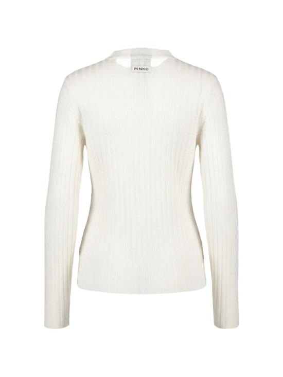 26FW 핑코 터틀넥 107834MUGGITO A2Z6Z06 Bianco - PINKO